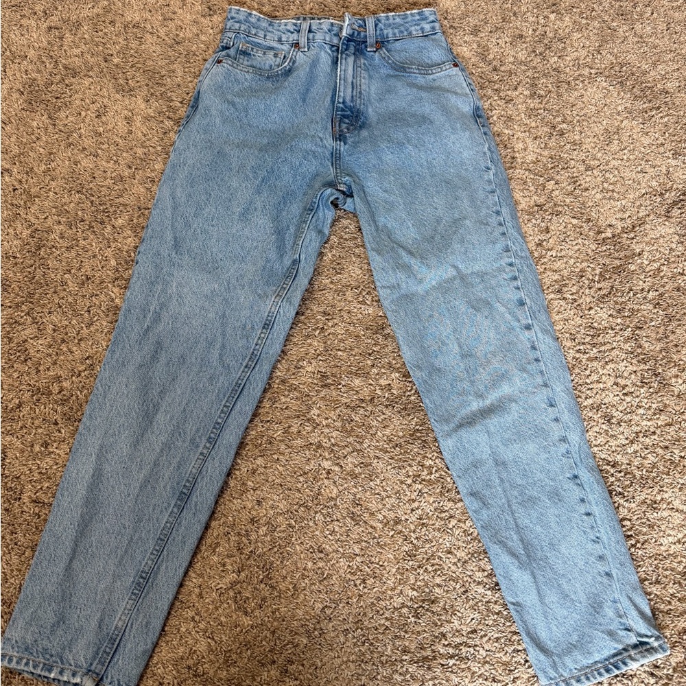 Zara Light Blue Denim Jeans